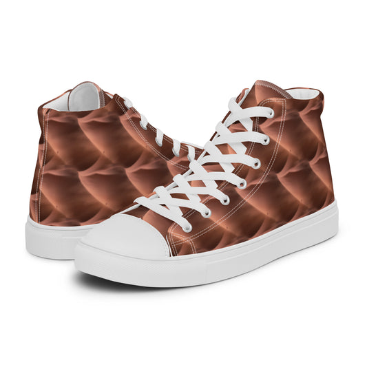 The Ergs - Men’s high top canvas shoes