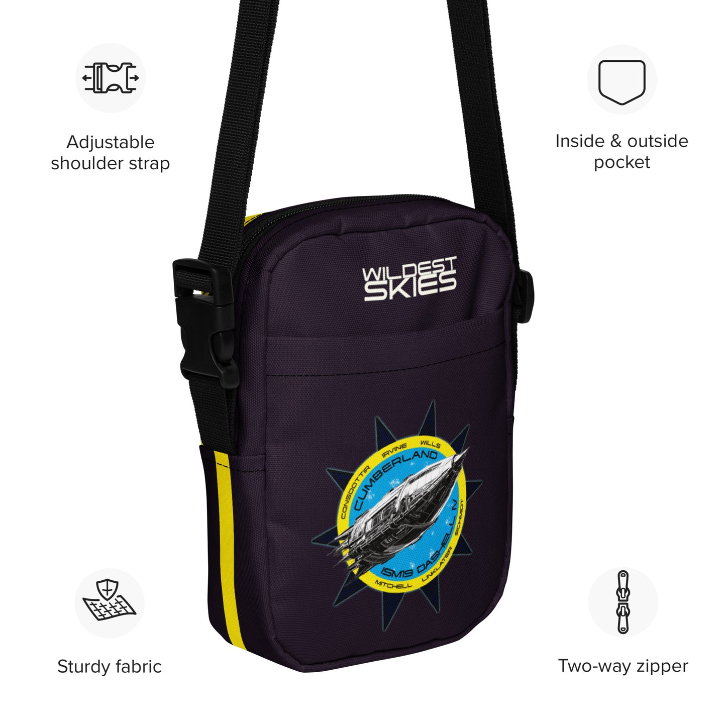 Deep Space Vessel Cumberland - Utility crossbody bag