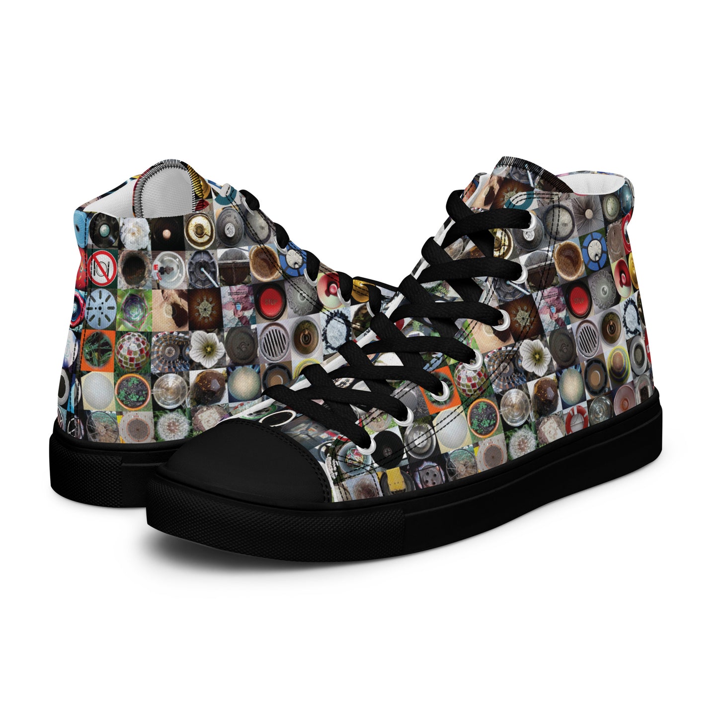 Men’s high top canvas shoes