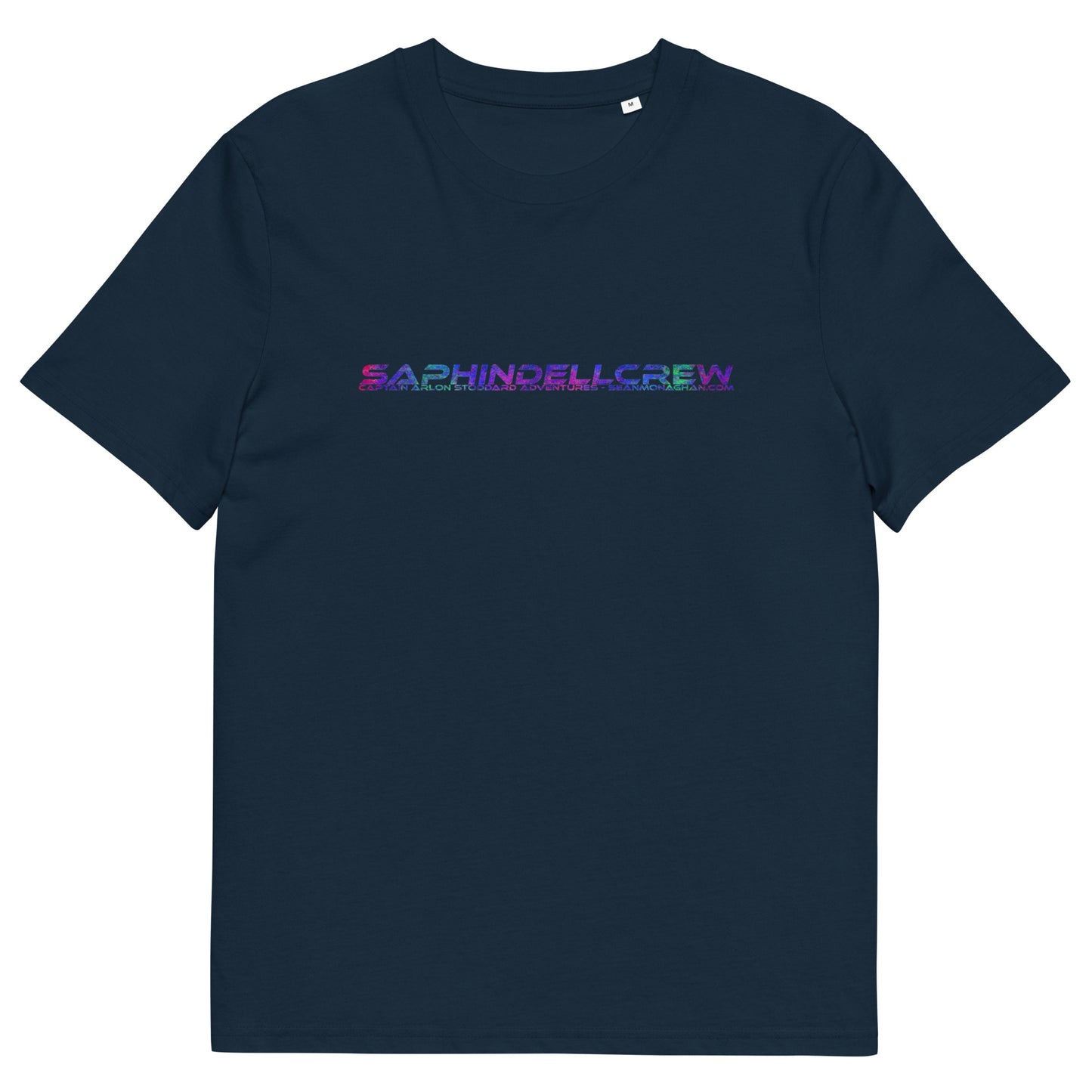 Saphindell Crew, unisex organic cotton t-shirt